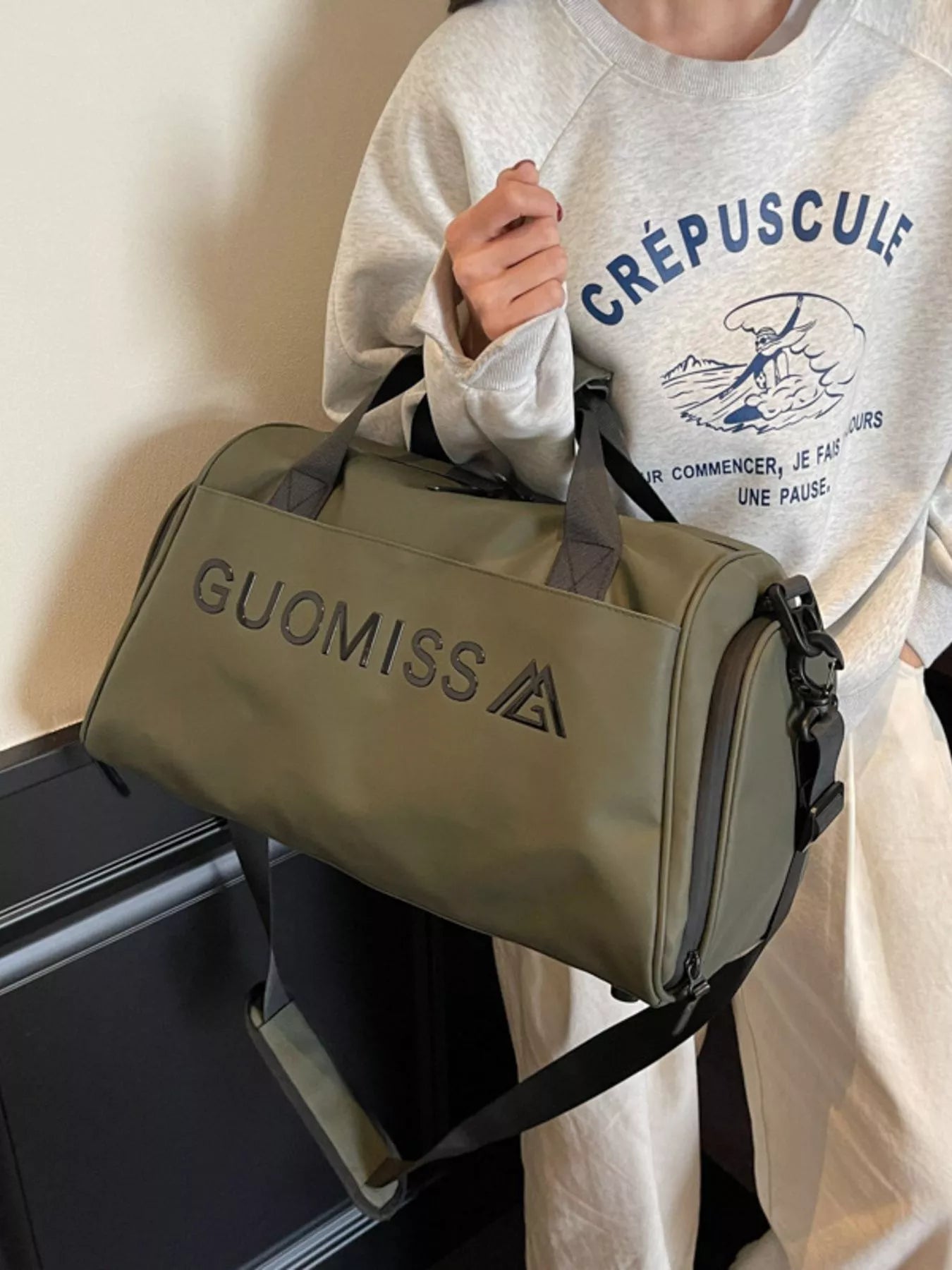 Canvas Travel Duffel Bag nicholesgifts