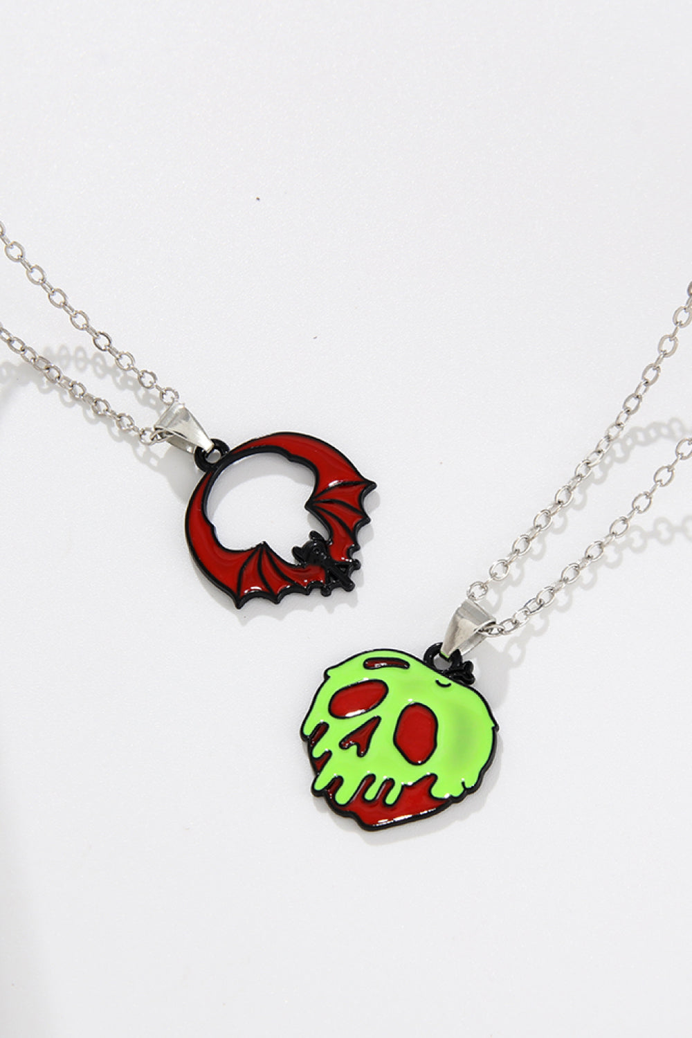 Two-Piece Halloween Theme Necklace Set Trendsi