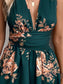 Crisscross Back Printed Romper nicholesgifts