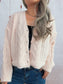 Cable Knit Button-Up Cardigan nicholesgifts