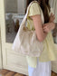 Leather Tied Shoulder Bag nicholesgifts