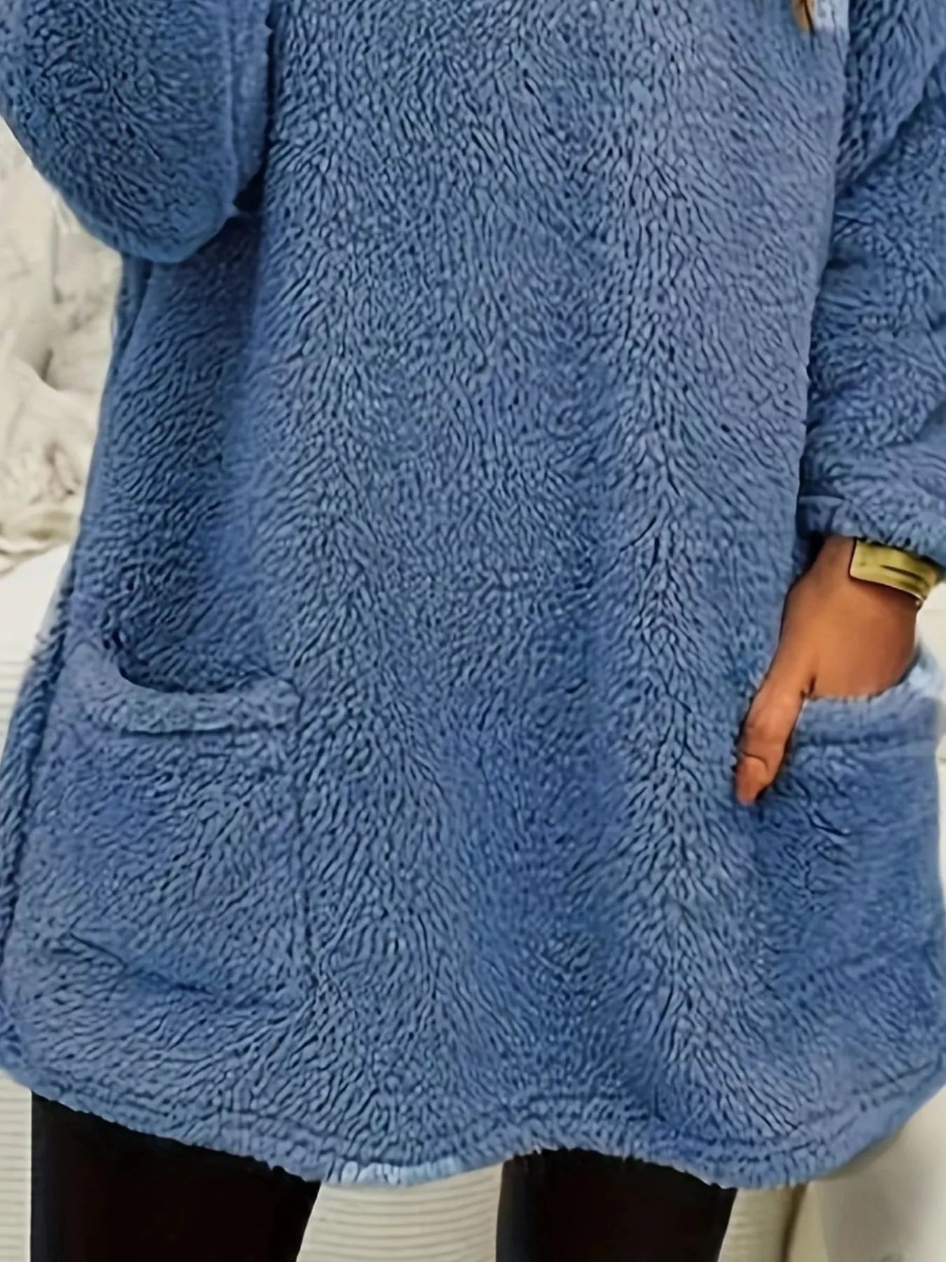 Fleece Long Sleeve Sweatshirt nicholesgifts
