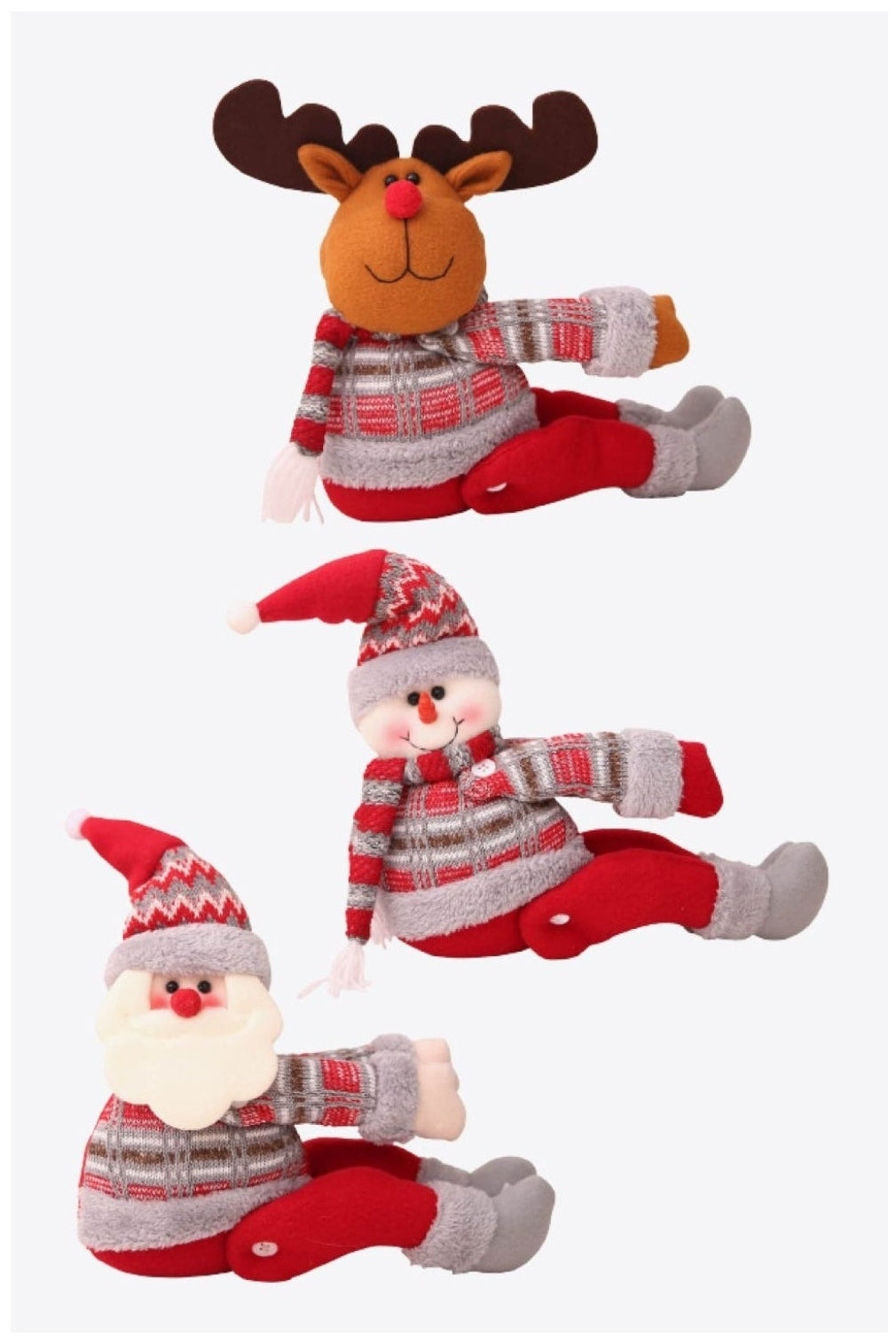 3-Pack Christmas Santa Curtain Tieback nicholesgifts