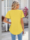 Women Eyelet Square Neck Flutter Sleeve Blouse nicholesgifts