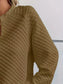 Notched Raglan Sleeve Sweatshirt nicholesgifts