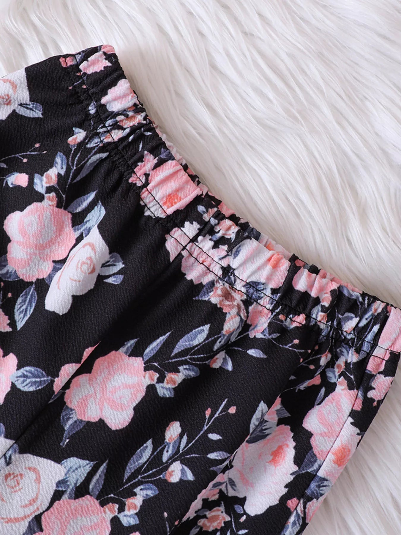 Children's Floral Print Hoodie & Pants Set NicholesGifts