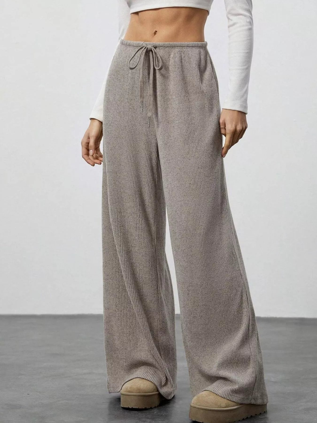 Women Relaxed Fit Drawstring Pants nicholesgifts
