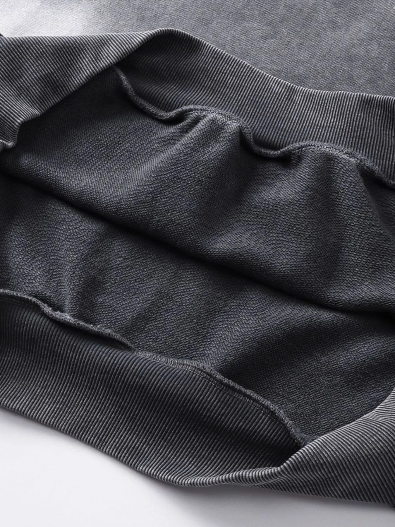 Men's Washed Graphic Striped Sleeve Hoodie NicholesGifts