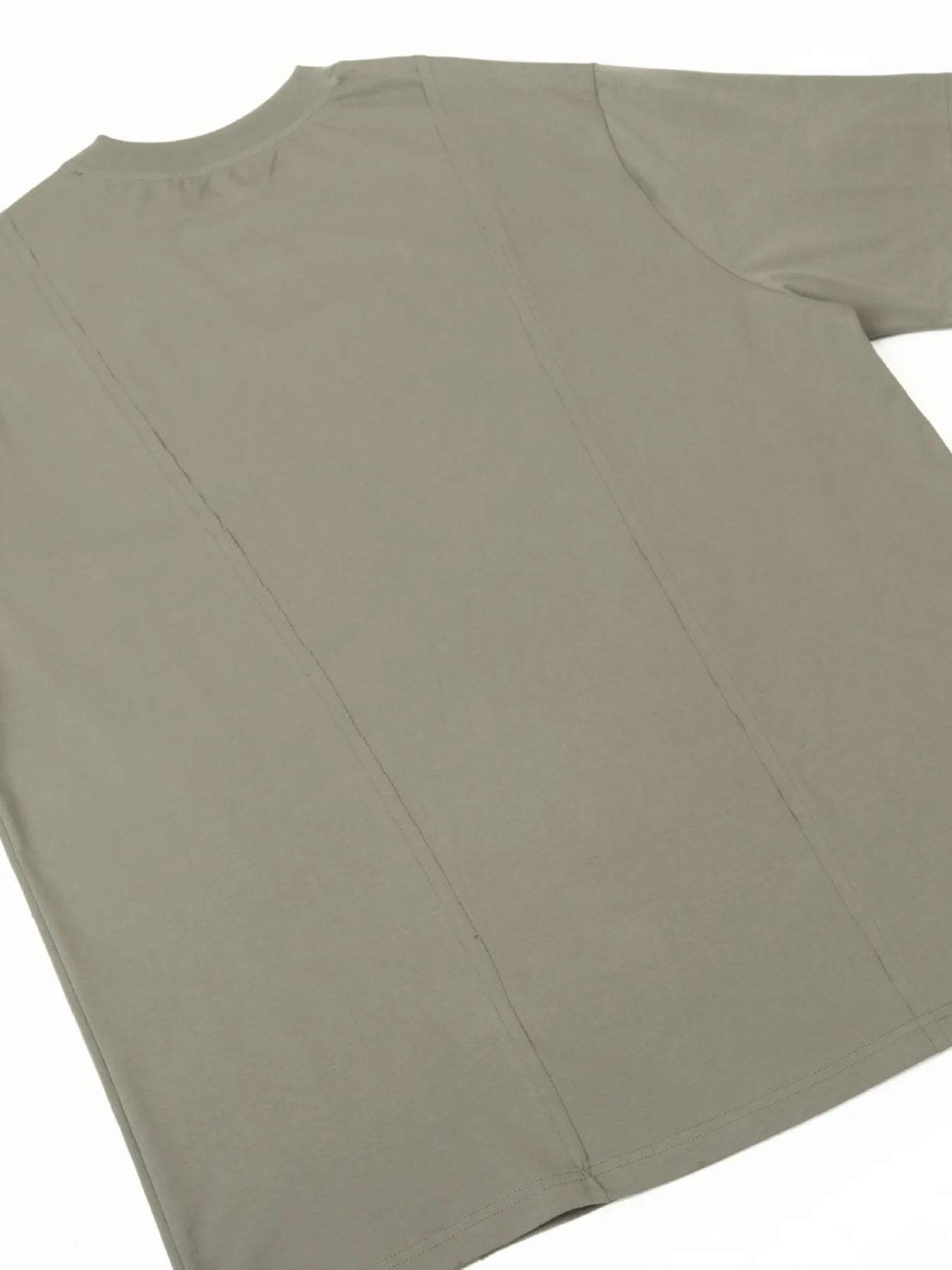 Men's Contrast Round Neck Short Sleeve T-Shirt Trendsi