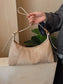 Lightweight Solid Color Shoulder Bag nicholesgifts
