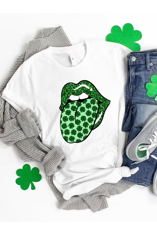 Saint Patrick's Day Round Neck T-Shirt NicholesGifts