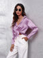 Button Up Collared Neck Long Sleeve Shirt nicholesgifts