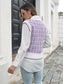 Plaid V-Neck Sweater Vest nicholesgifts