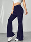 Women High Waisted Flare Pants nicholesgifts