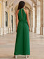 Cutout Tied Pleated Sleeveless Jumpsuit nicholesgifts