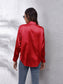 Collared Neck Buttoned Long Sleeve Shirt nicholesgifts