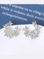 925 Sterling Silver Moissanite Lucky Clover Earrings Trendsi