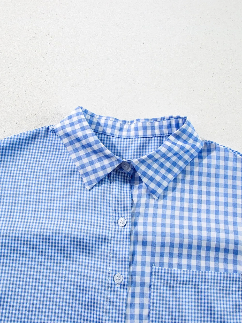 Plaid Button Up Long Sleeve Shirt Trendsi