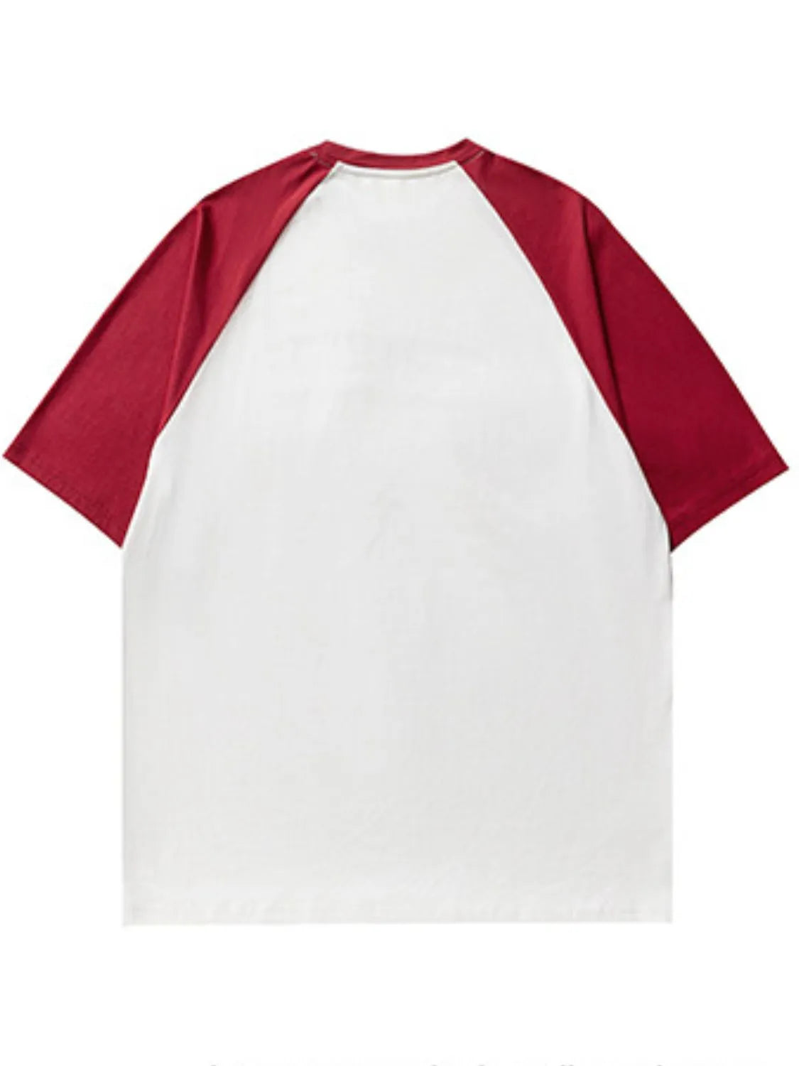 Men's Plus Size Contrast Round Neck Half Sleeve T-Shirt NicholesGifts