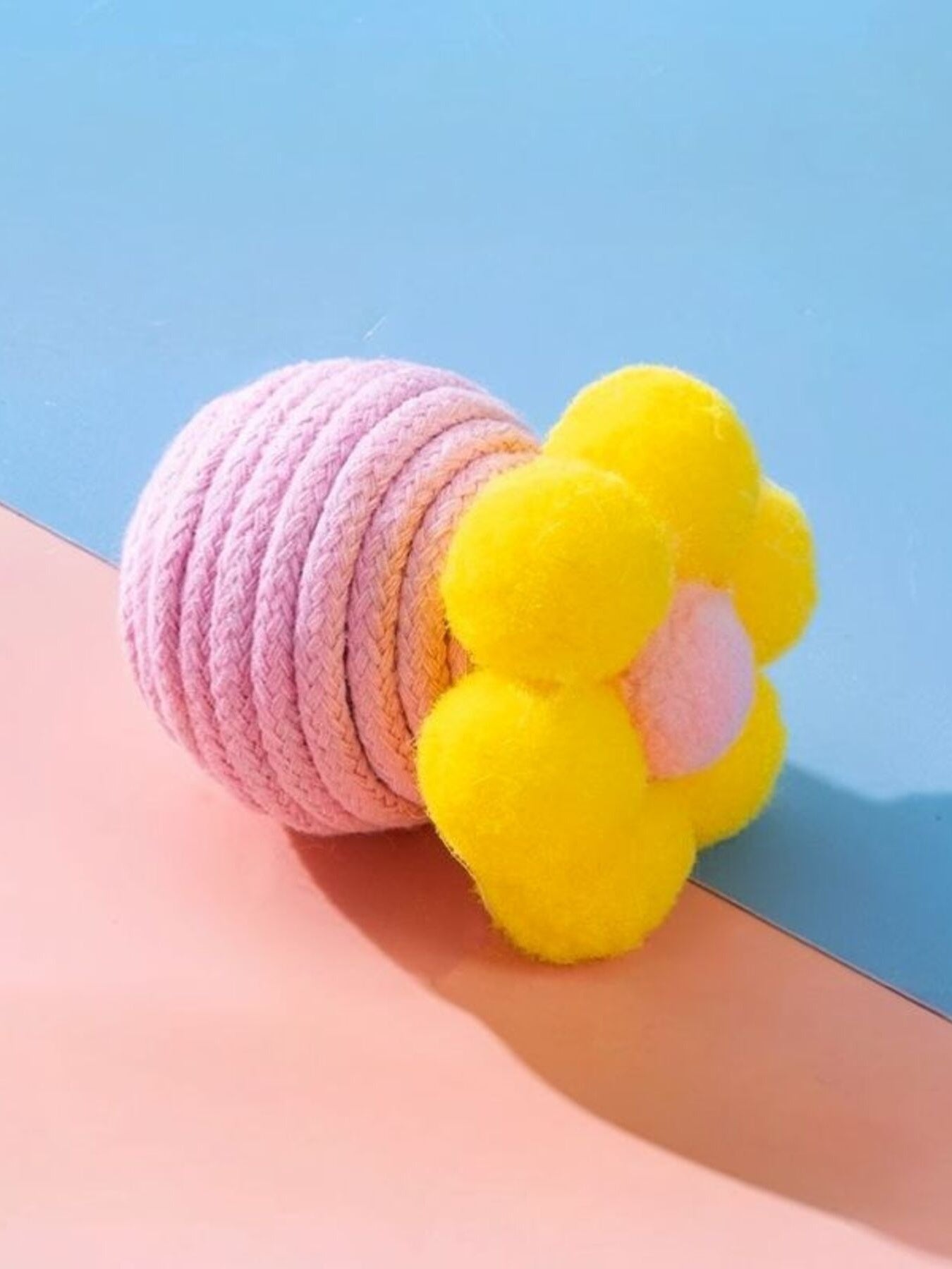 Interactive Flower Design Squeaky Pet Sound Toy nicholesgifts