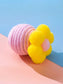 Interactive Flower Design Squeaky Pet Sound Toy nicholesgifts