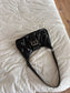 Buckle Decor Ruched Shoulder Bag nicholesgifts