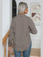 Printed Buttoned Long Sleeve Shirt nicholesgifts