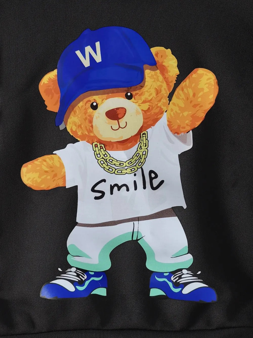 Children's Cartoon Graphic Hoodie and Pants Set NicholesGifts