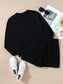 MERRY Sequin Round Neck Long Sleeve Top and Shorts Set nicholesgifts