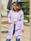 Double Take Full Size Hooded Teddy Bear Jacket with Thumbholes nicholesgifts