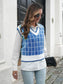 Plaid V-Neck Sweater Vest nicholesgifts
