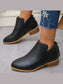 Women Point Toe Block Heels Boots nicholesgifts