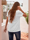 Lace Detail V-Neck T-Shirt nicholesgifts