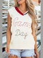 GAME DAY V-Neck Sweater Vest nicholesgifts