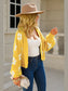 Angel Wings Floral Open Front Fuzzy Cardigan nicholesgifts