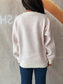 Bow Pattern Casual Long Sleeve Sweater nicholesgifts