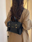 Leather Flap Backpack Bag nicholesgifts