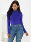Turtleneck Long Sleeve Bodysuit nicholesgifts