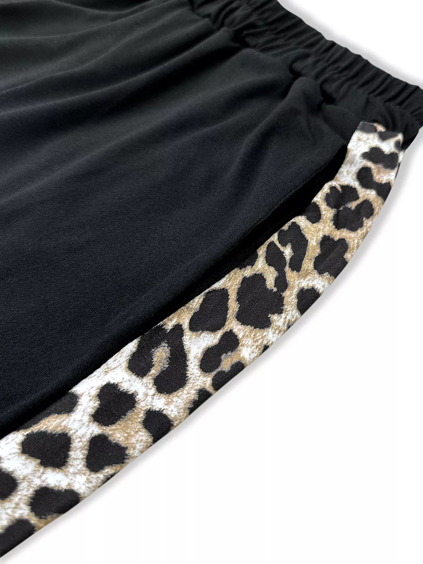 Leopard Print Top and Pants Set nicholesgifts