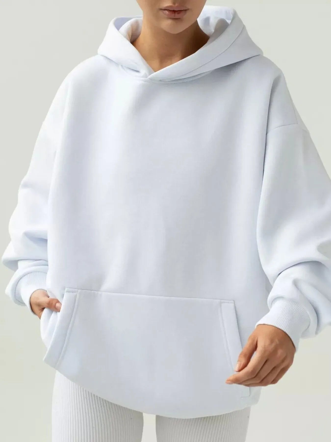 Kangaroo Pocket Long Sleeve Hoodie