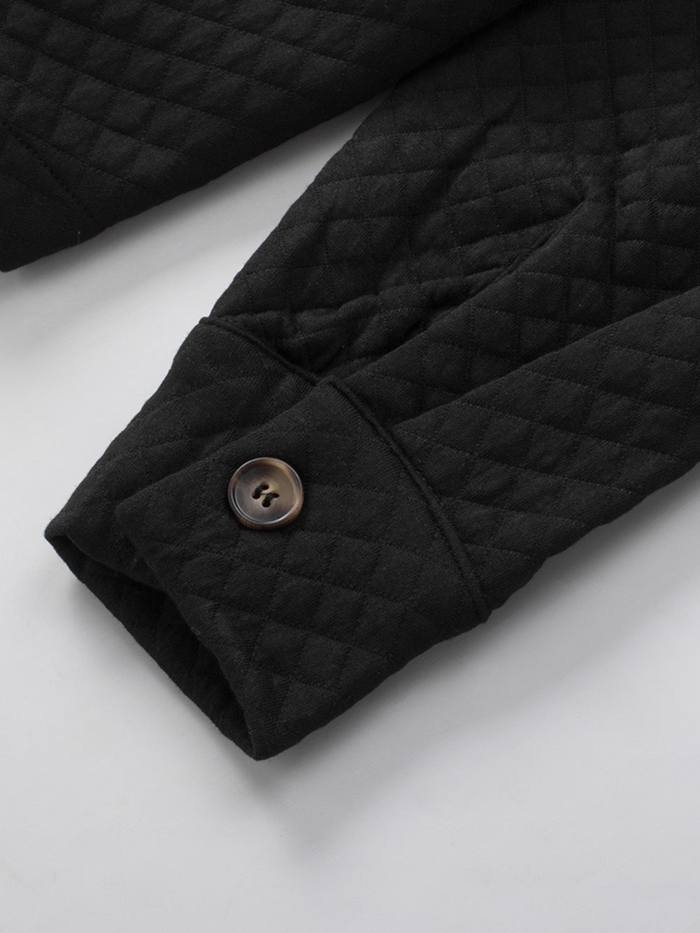 Button Down Collared Jacket nicholesgifts