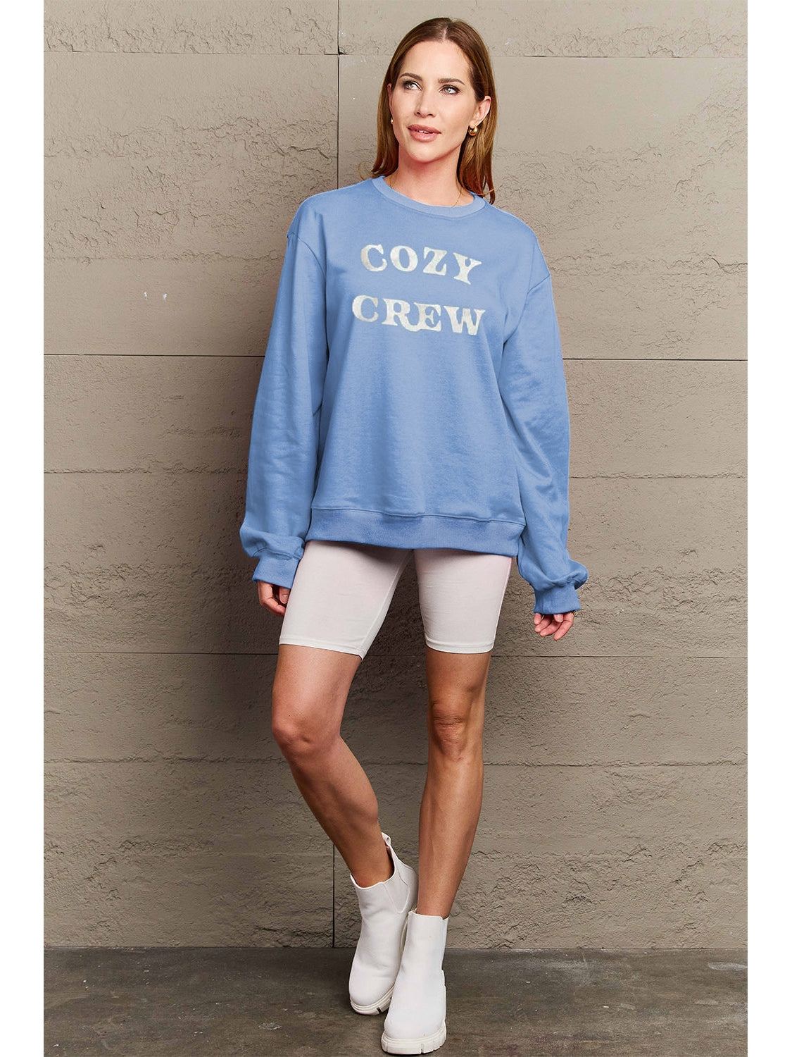 Simply Love Full Size COZY GREW Graphic Sweatshirt nicholesgifts