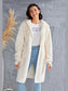 Double Take Full Size Hooded Teddy Bear Jacket with Thumbholes nicholesgifts