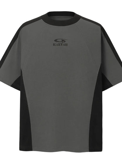 Men's Relaxed Fit Color Block T-Shirt nicholesgifts