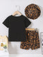 Toddler Girls Teddy Bear Round Neck Top and Pants Set nicholesgifts