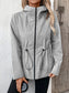 Ivy Lane Drawstring Zip Up Hooded Jacket nicholesgifts