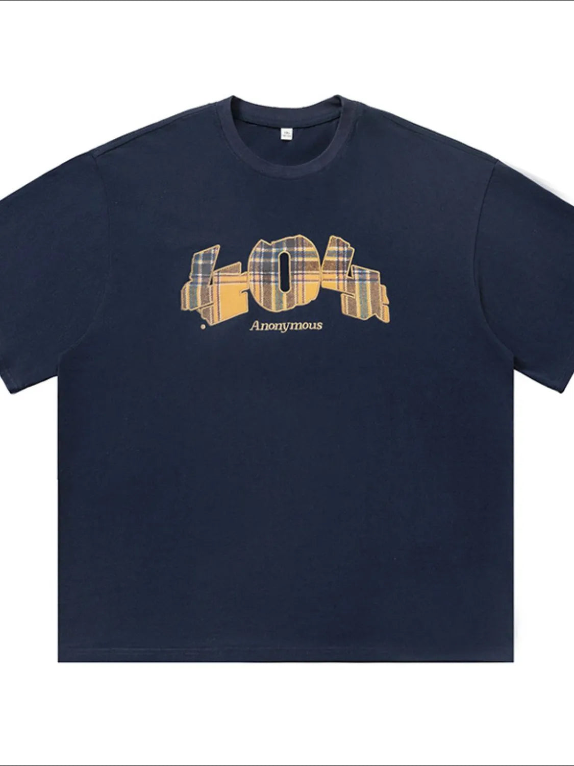 Men's Plus Size Round Neck Half Sleeve T-Shirt Trendsi