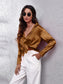 Button Up Collared Neck Long Sleeve Shirt nicholesgifts