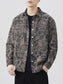 Men's Plus Size Casual Button Up Long Sleeve Shirt nicholesgifts
