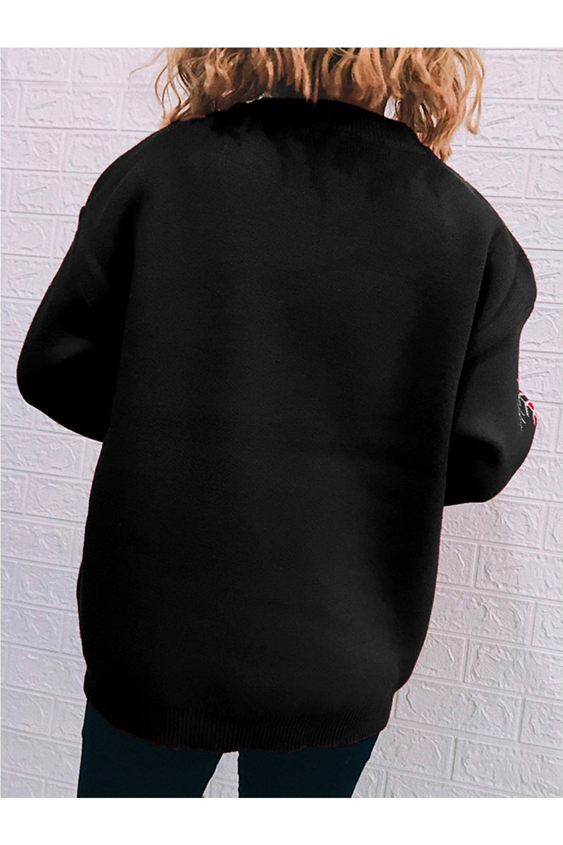 Christmas Element Long Sleeve Sweater NicholesGifts